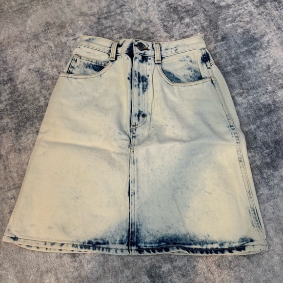 Vintage Palmettos Sz 5 Vintage Acid Wash skirt - Picture 9 of 15